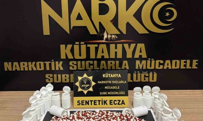 Kütahya’da Narkotim ekiplerinden uyuşturucu operasyonu, 4 şüpheli tutuklandı