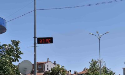 (ÖZEL) Bu ilçede termometreler 38 derecelere kadar çıktı