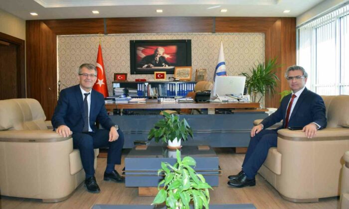 Başsavcı Karabacak’tan Genel Sekreter Bilim’e veda ziyareti