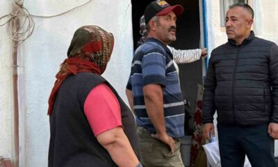 AK Parti heyeti yangın bölgesinde