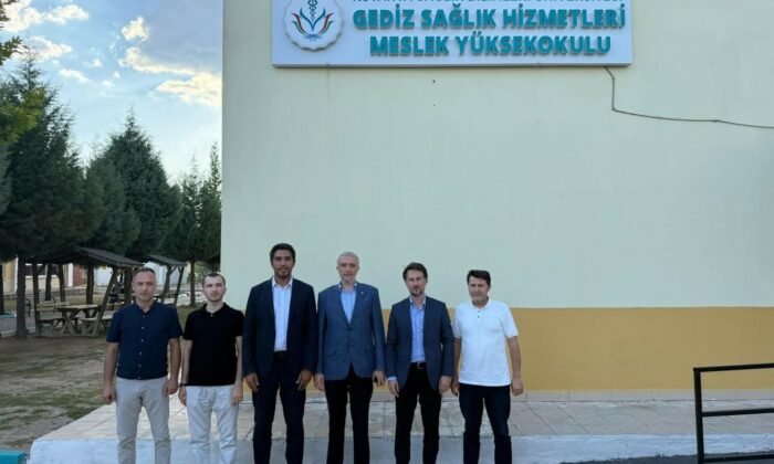Gediz Sağlık Hizmetleri MYO’ya iki yeni bölüm müjdesi