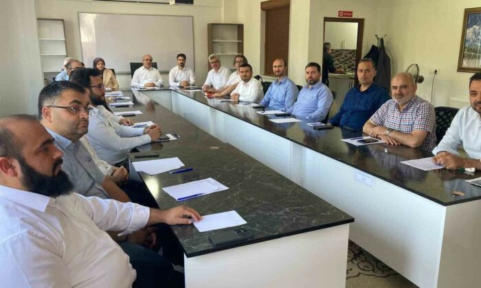 Temmuz ayı ilçe müftüleri toplantısı Kızılören’de gerçekleştirildi