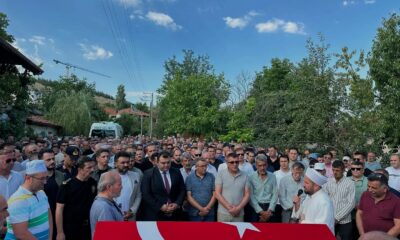 Balıkesir’de kalp krizi sonucu vefat eden polis Simav’da toprağa verildi
