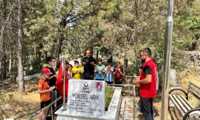 Hisarcık Gençlik Merkezi öğrencilerinden örnek davranış