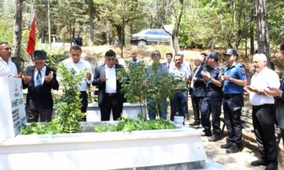 Emet’te şehit mezarları ve şehit aileleri ziyaret edildi