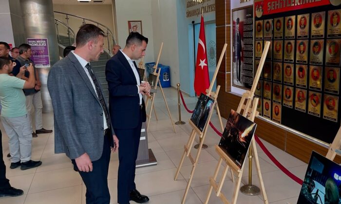 Sinanpaşa’da “Zaferin Adı Türkiye” temalı 15 Temmuz fotoğraf sergisi açıldı