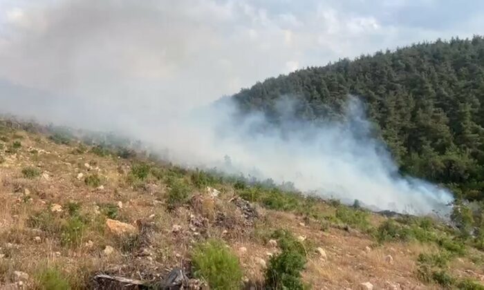 Aynı bölgede 15 günde 2’nci orman yangını