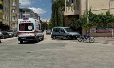 Bilecik’te kontrolden çıkan motosiklet devrildi, sürücüsü yaralandı