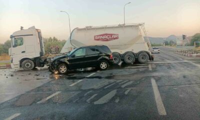 Tavşanlı’da trafik kazası, 1 yaralı