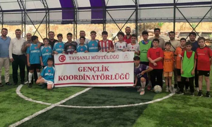 Tavşanlı’da Yaz Kur’an Kursları öğrencileri futbol turnuvasıyla sosyalleşiyor