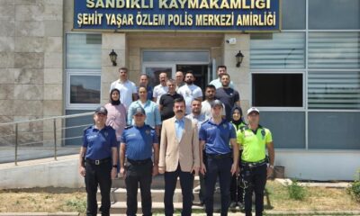 Kaymakam Yosunkaya’dan kurumlara ziyaret