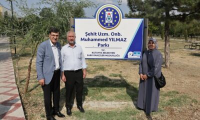Şehit Muhammed Yılmaz’ın adı parkta yaşatılacak