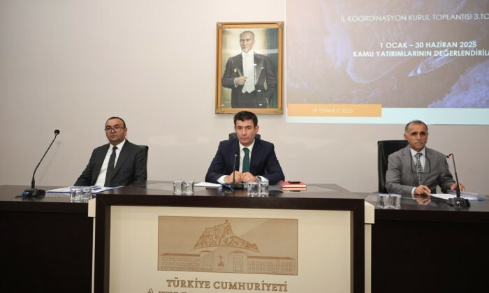 İl koordinasyon kurulu toplandı