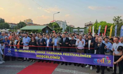 Gediz 21. Geleneksel Tarhana Festivali coşkuyla başladı