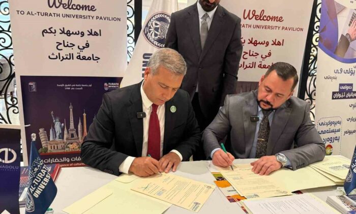 Anadolu Üniversitesi, EDEX Fuarı kapsamında Irak’ta akademik iş birlikleri kurdu
