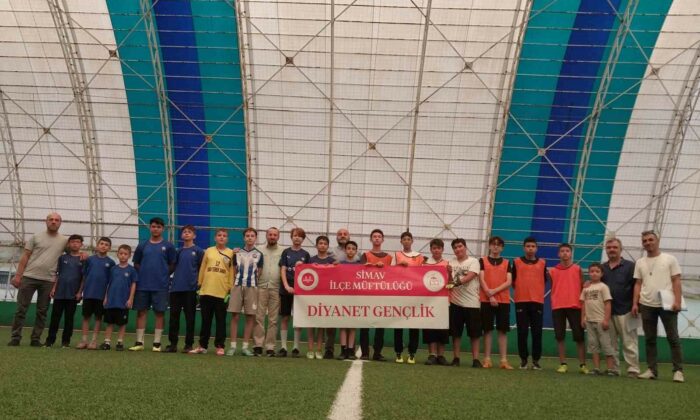 Simav’da Yaz Kur’an Kursları arası futbol turnuvası