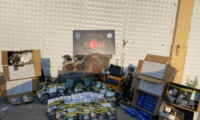 Kütahya’da kaçak tütün operasyonu: 1 gözaltı