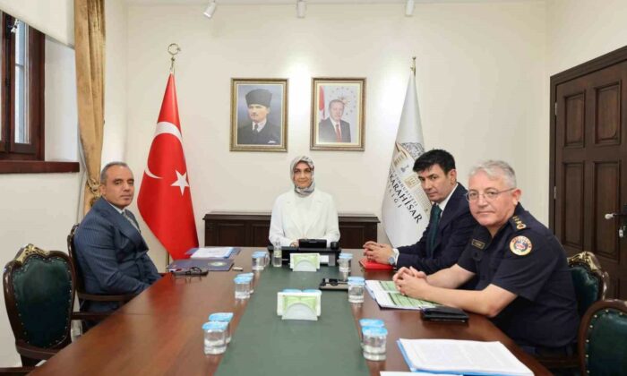 Afyonkarahisar’da asayiş toplantısı gerçekleştirildi