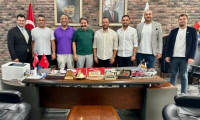 Eskişehirspor Yönetiminden Hasan Kalın’a ziyaret