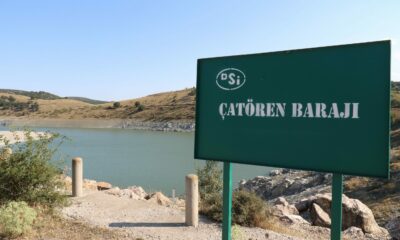 Çatören Barajı’nın gövdesinde dahi su kalmadı