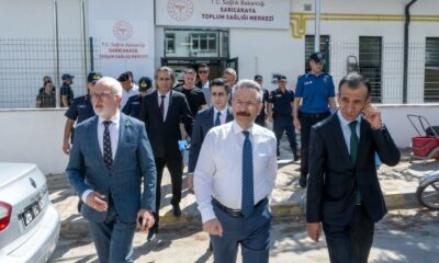 Vali Aksoy, Sarıcakaya’da sağlık tesislerini ziyaret etti