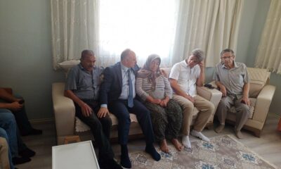 Orman şehidi Tolunay Kocaman’ın ailesine anlamlı ziyaret
