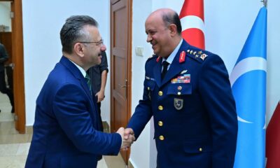Orgeneral Güneykaya’dan Vali Aksoy’a veda ziyareti
