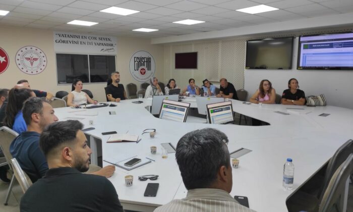 Eskişehir’de hasta ve sağlık çalışanının güvenliği için değerlendirme toplantısı yapıldı