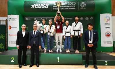 Anadolu Üniversitesi Taekwondo Takımı Avrupa’da zirvede
