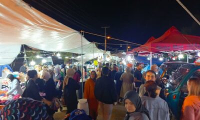 Pazaryeri panayırında insan seli