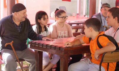 Huzurevinde spor ve keyif dolu gün