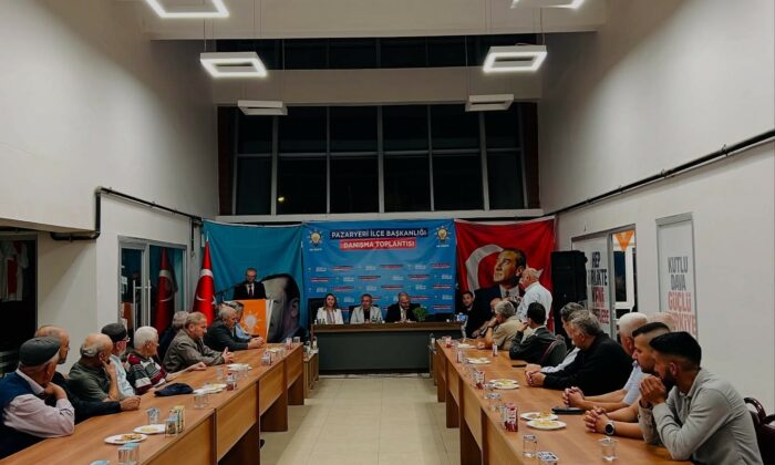 AK Parti Pazaryeri İlçe Danışma Toplantısı yapıldı