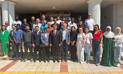 DPÜ Rektörü, uluslararası öğrencilerle buluştu