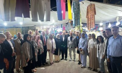 AK Parti heyeti Pazaryeri panayırında vatandaşlarla buluştu