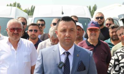 Onlarca üye servis araçları ile Ünal’a desteğe geldi