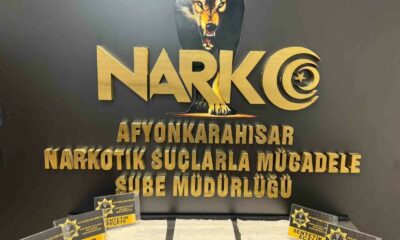 Afyonkarahisar’da uyuşturucu operasyonu