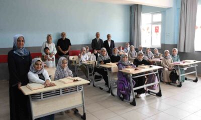 Kız hafızlık yaz kurslarına inceleme ziyareti