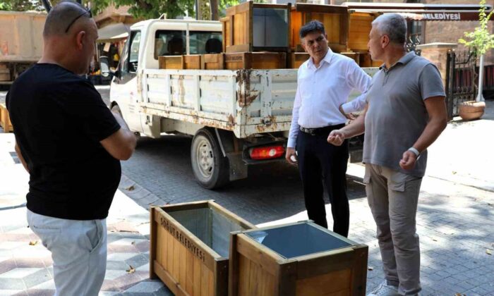 Söğüt’te çevre düzenlemesi sürüyor