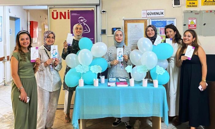 Hisarcık’ta ailelere bebek sağlığı için emzirme ve anne sütünün önemi anlatıldı
