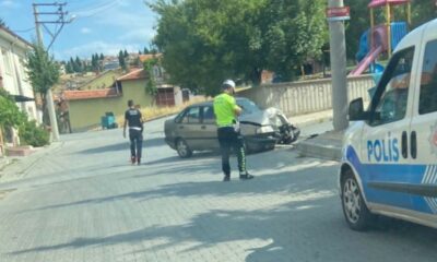 Tavşanlı’da trafik kazası: 2 yaralı