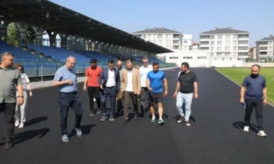 Kütahya’da spor altyapı çalışmaları sürüyor