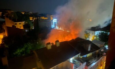 Tavşanlı’da kuaför dükkanında yangın