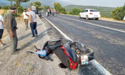 Domaniç’te motosiklet kazası: 1 yaralı