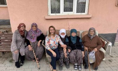 Başkan Tekin’den kadınlara çat kapı ziyaret