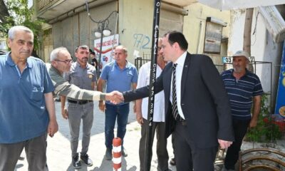 Kaymakam Türker, vatandaşların taleplerini dinledi