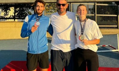 Eskişehirli atletlerden hurdles cup yarışında çifte madalya