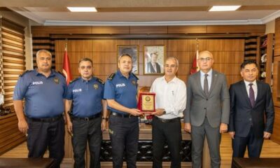 Bilecik emniyetinde veda töreni