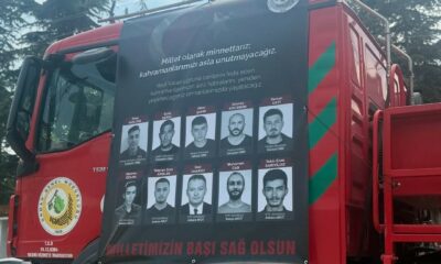 Seyitgazi’de yangın şehitleri dualarla anıldı
