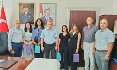 Kaymakam Öztürk, başarılı öğrencileri ağırladı