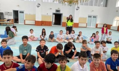 Bilecik’te minik öğrencilere trafikte temel davranış eğitimi